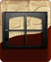 Дверцы печные ДЕ424-1К МЕТА