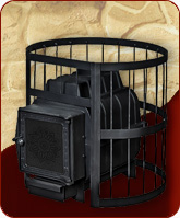 Печь для бани ПАРОВАР 22 прут (211) без выноса